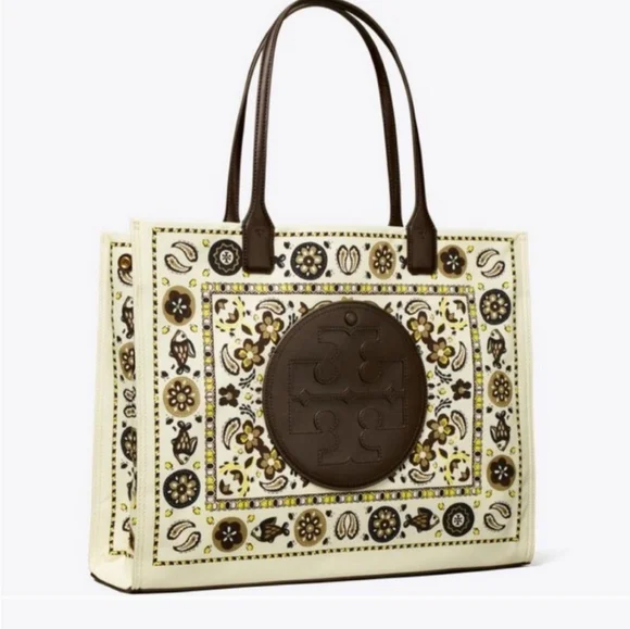 BRAND NEW Tory Burch Extra Large ELLA Pisces Tote - Picture 4 of 12
